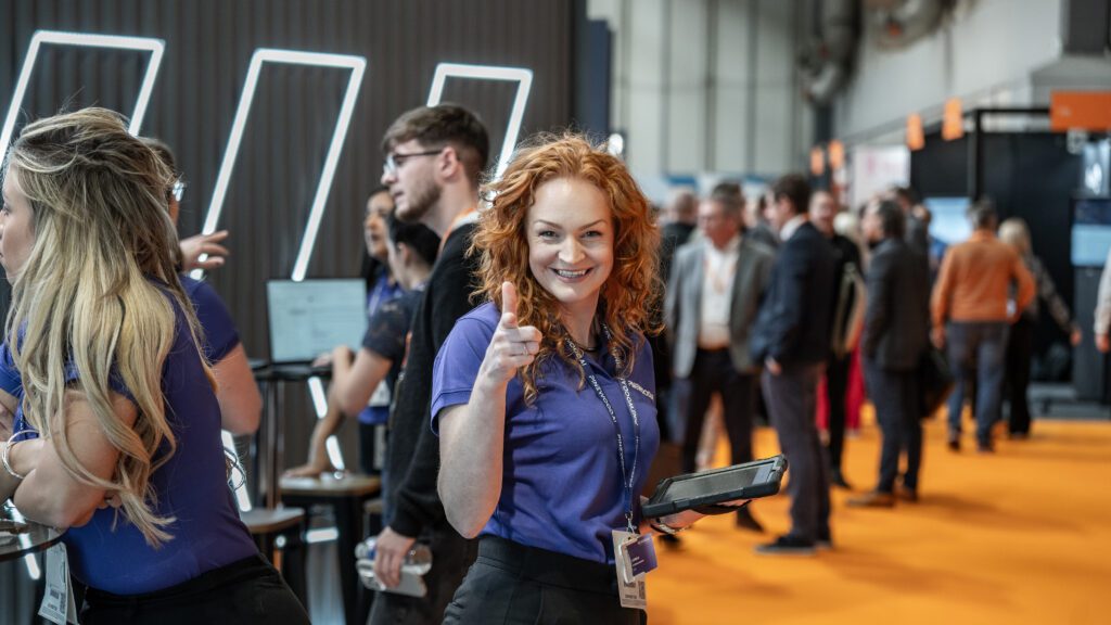 Liz Shellis smiling at the camera at AM Live 2024