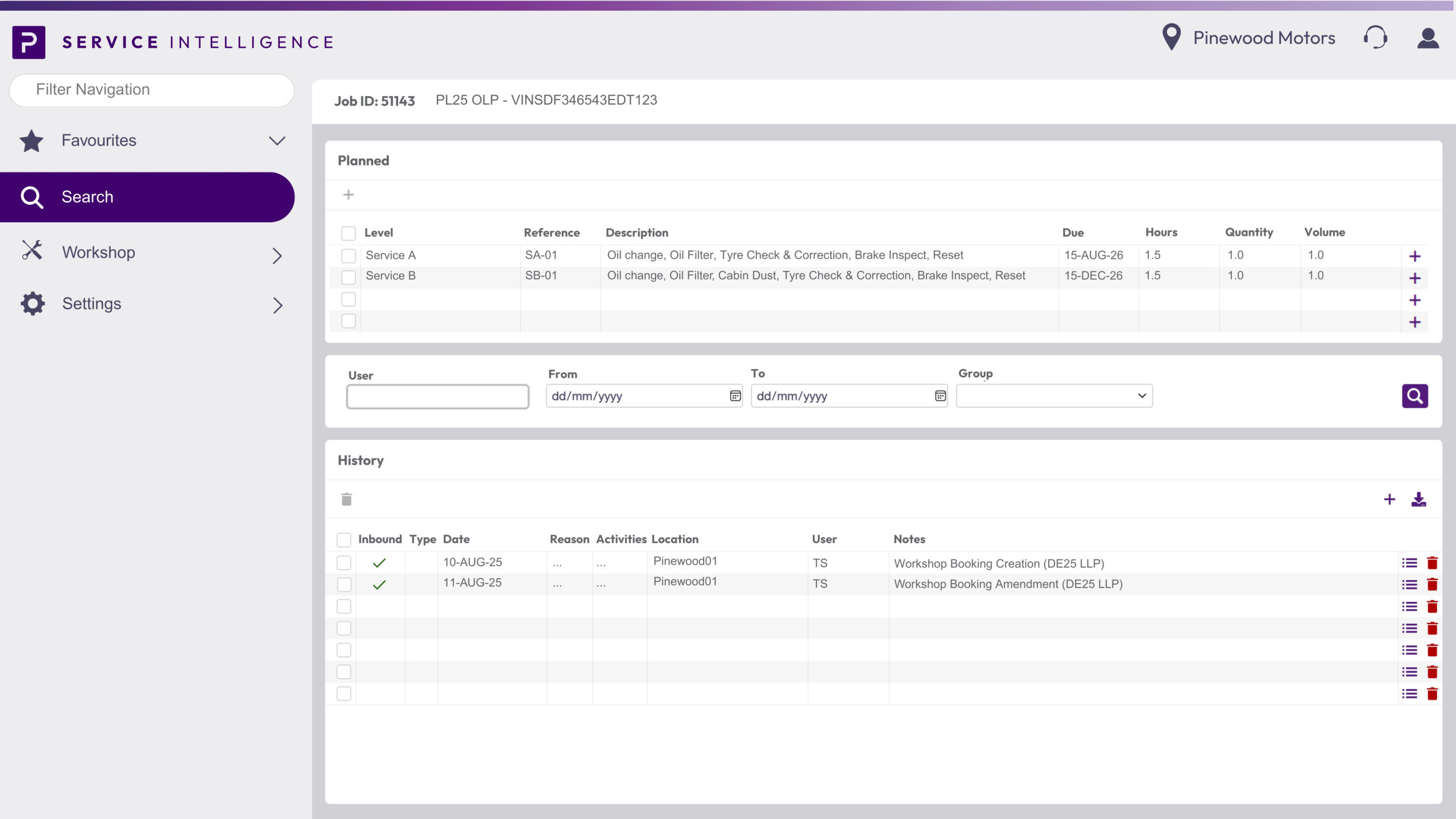 Automated customer updates