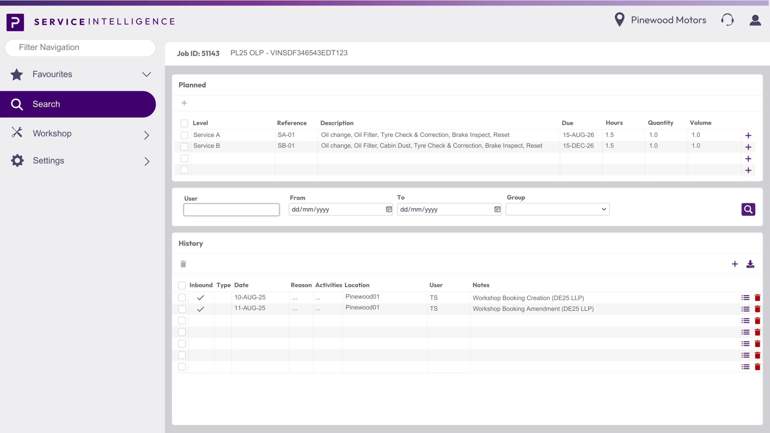 Automated customer updates