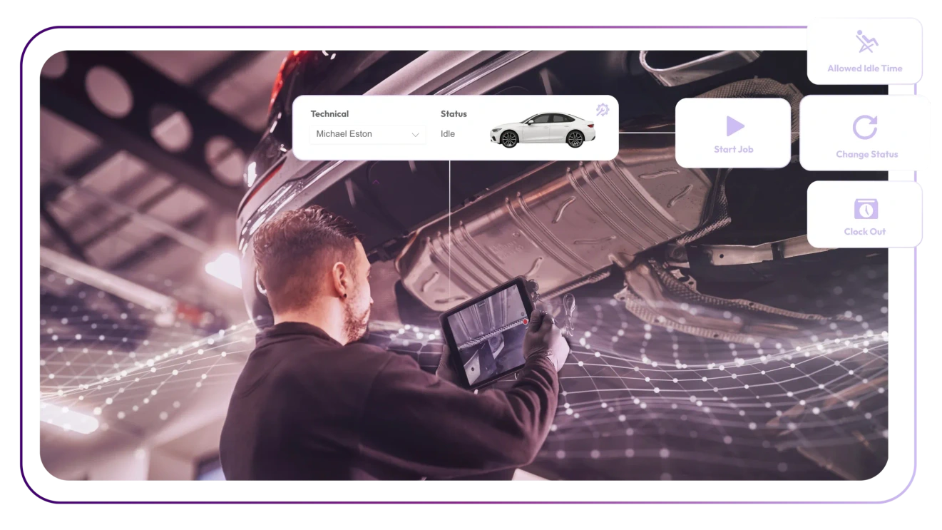 Integrated parts, VHC, and upsell workflows